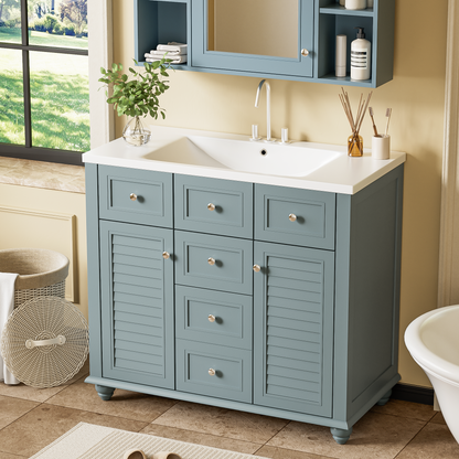 Bathroom Cabinet [ with sink ]