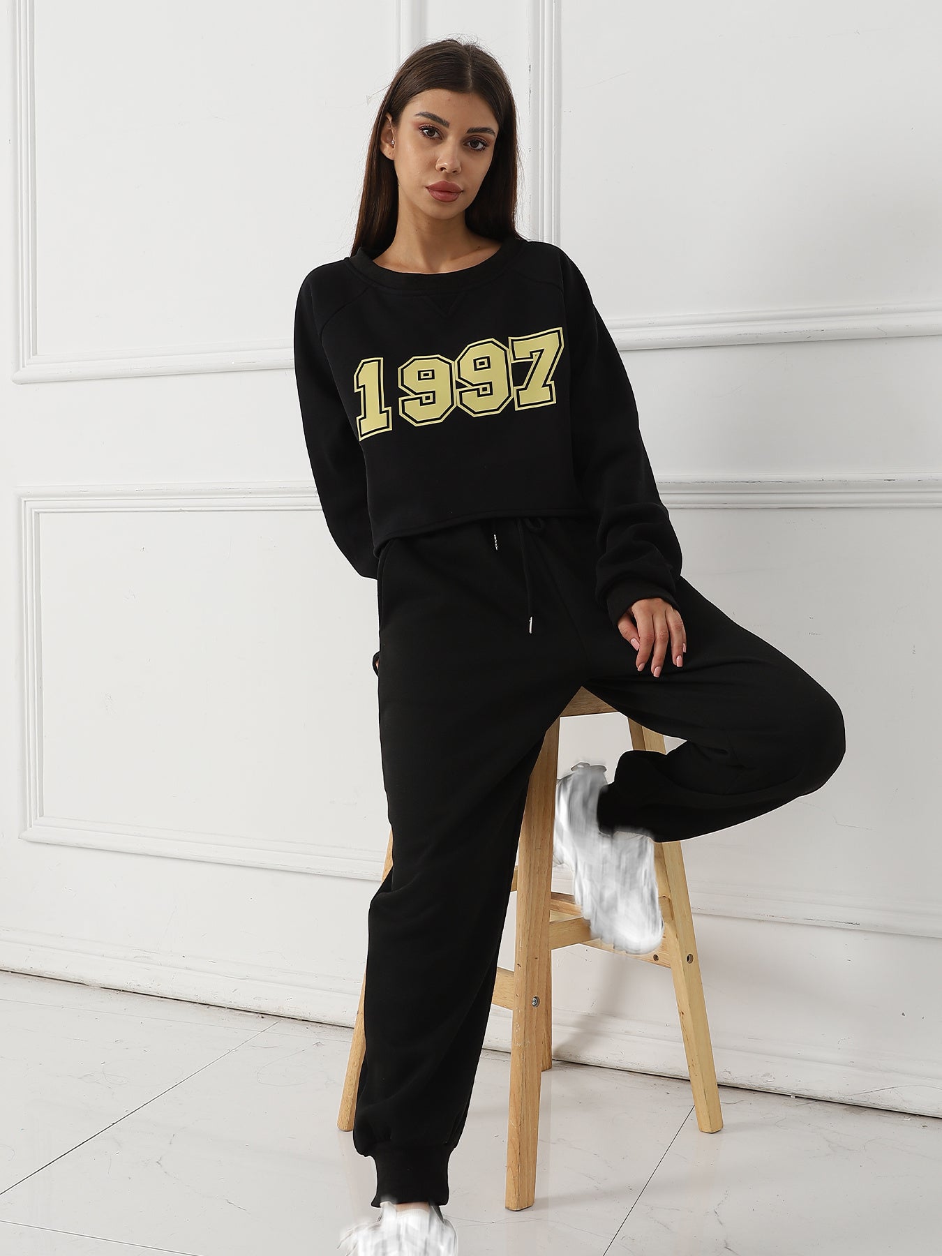 Women's Long Sleeved Hoodie Set