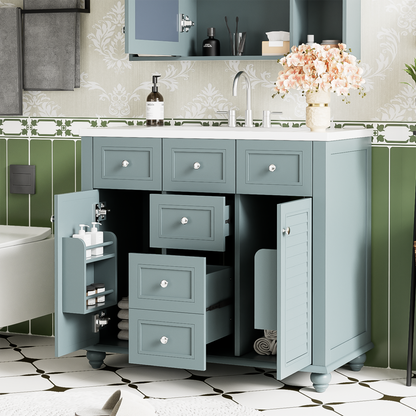 Bathroom Cabinet [ with sink ]