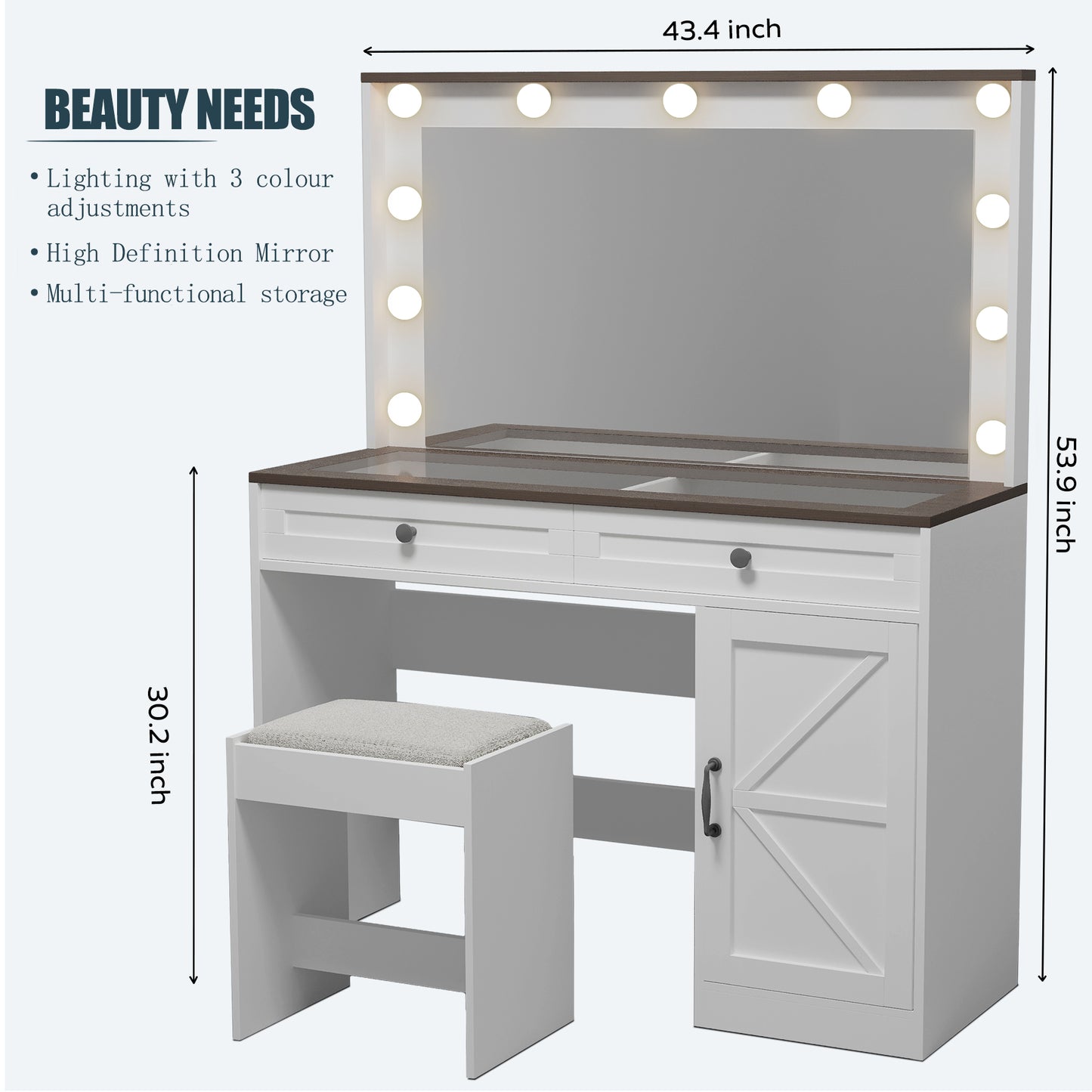 Makeup Vanity Desk